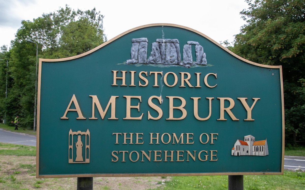 So we leave Amesbury, with its bonkers attempt to appropriate Stonehenge