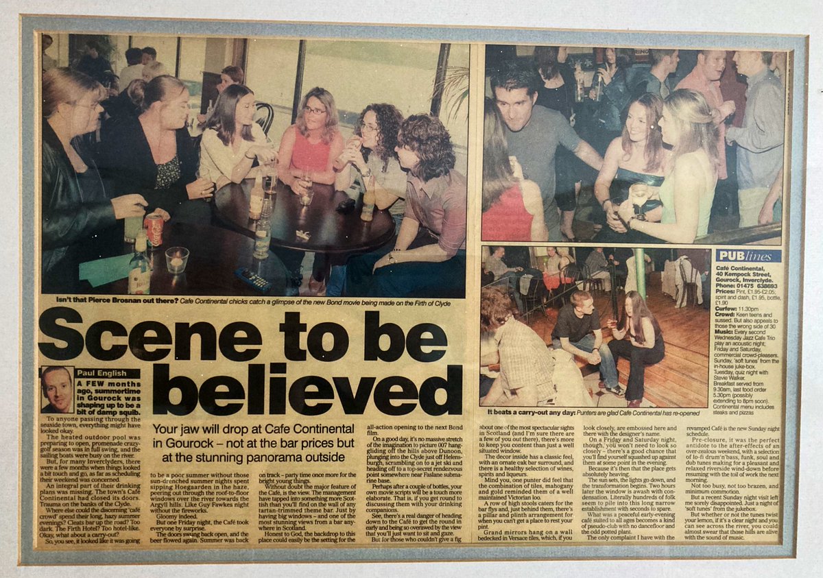 LaurieMcGilp's tweet photo. The Good Old Days 🍻@cafeuk @PaulEnglishhack https://t.co/glKx4E2A7z