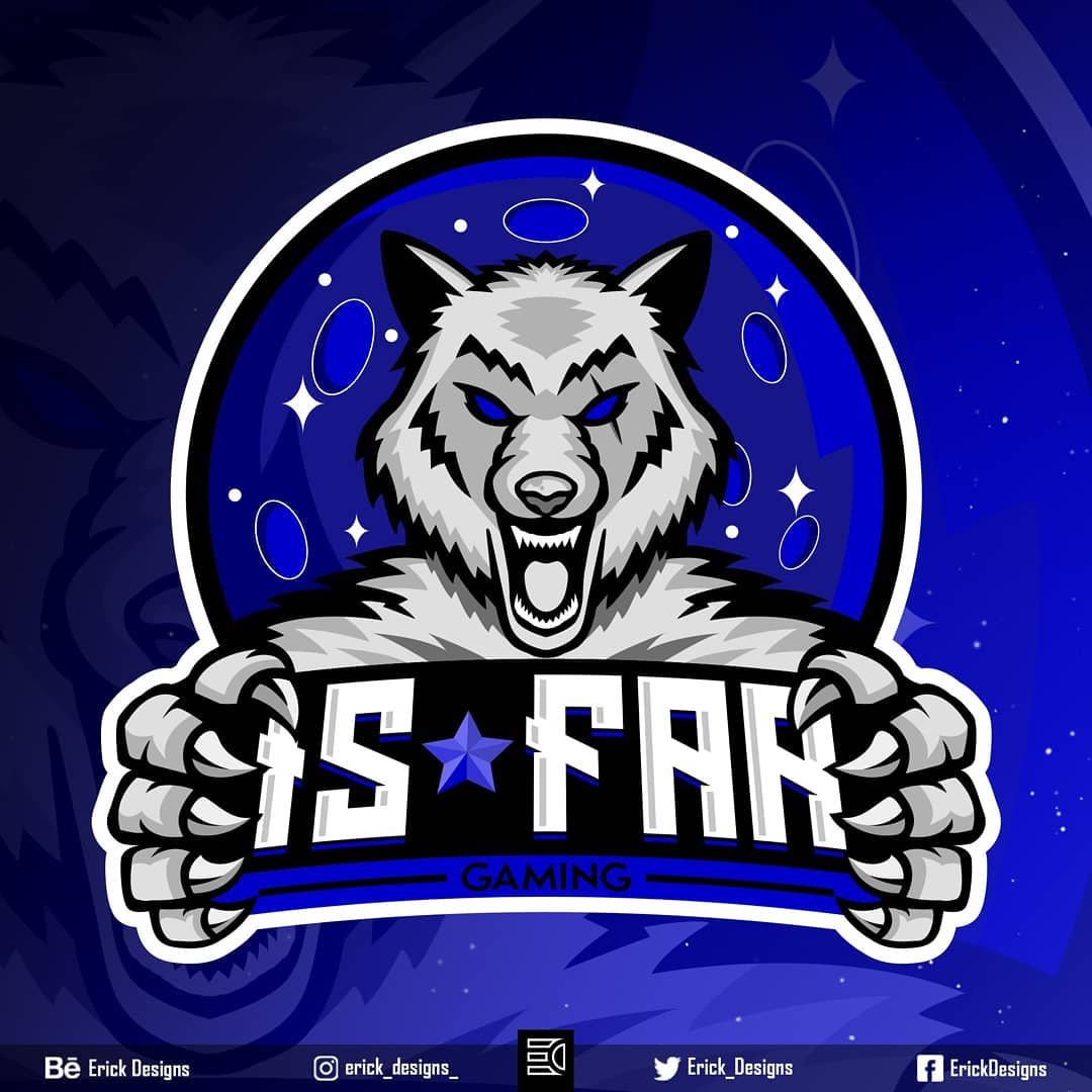 Erick_Designs's tweet photo. Is far Gaming Mascot logo and Jerseys https://t.co/3jzniqfN2D