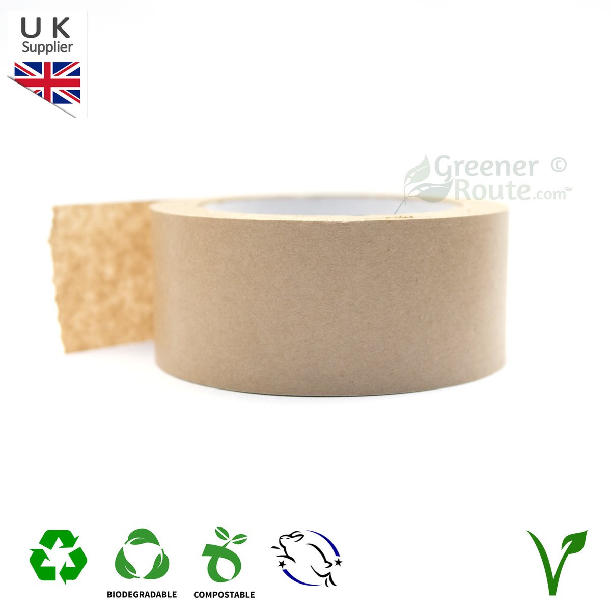 Introducing our new plastic free packing paper tapes - ideal to seal small to medium cardboard boxes. with an estimated 200 billion parcels, switching from PVC tapes to paper tapes would be a truly great move for our planet. You can view our tapes here: greenerroute.com/product-catego…