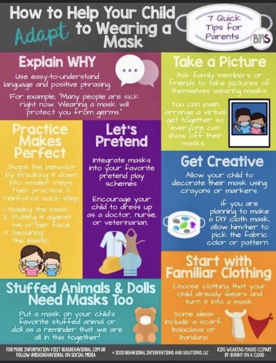 StephaniewCCS's tweet photo. It is helpful for children and adults to start practicing wearing masks (if they have not already) to prepare for the upcoming school year 😷 https://t.co/gRE88E2KDT