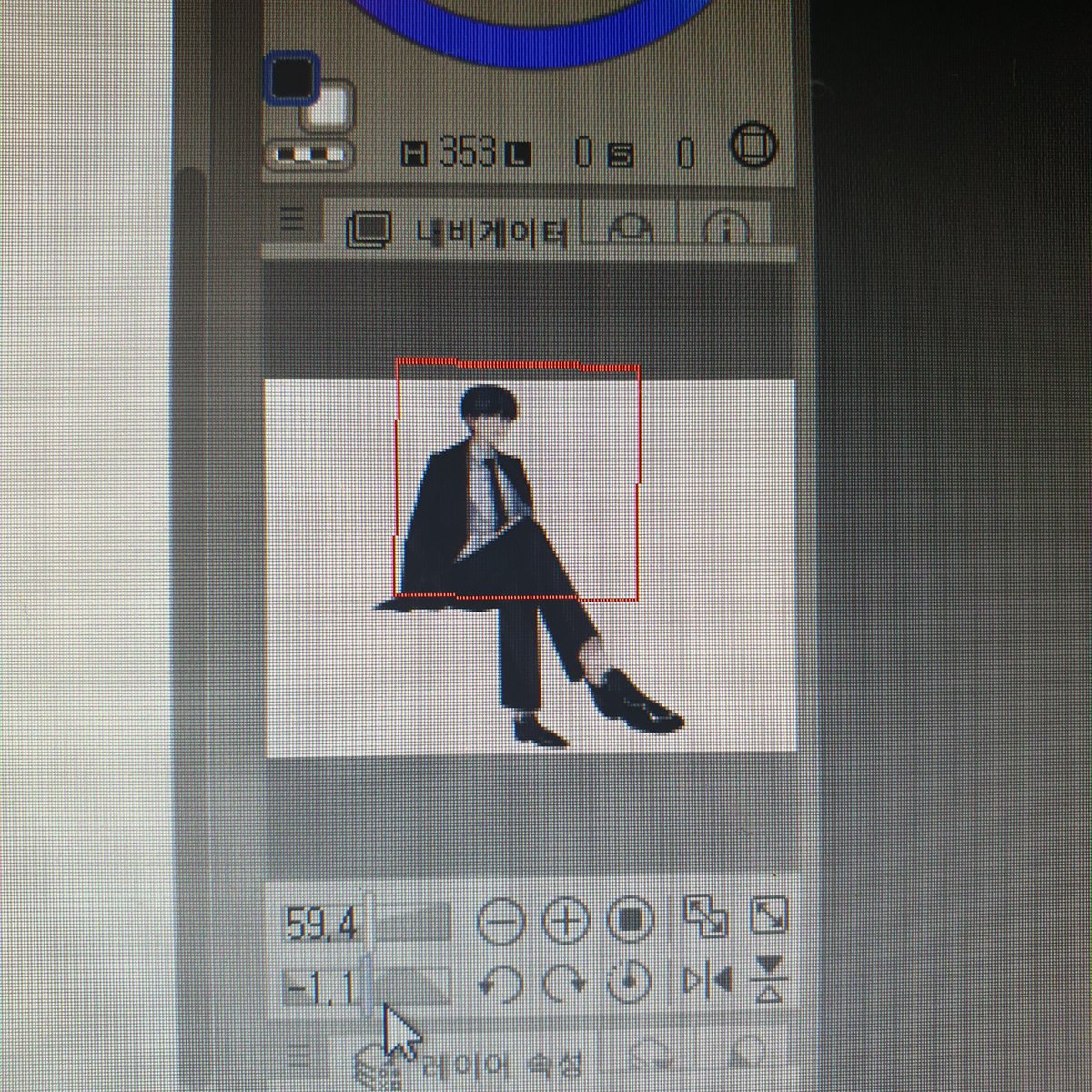 _ssoya_yb's tweet image. 연밤 느와르 진행상황.. 내일 완성할듯