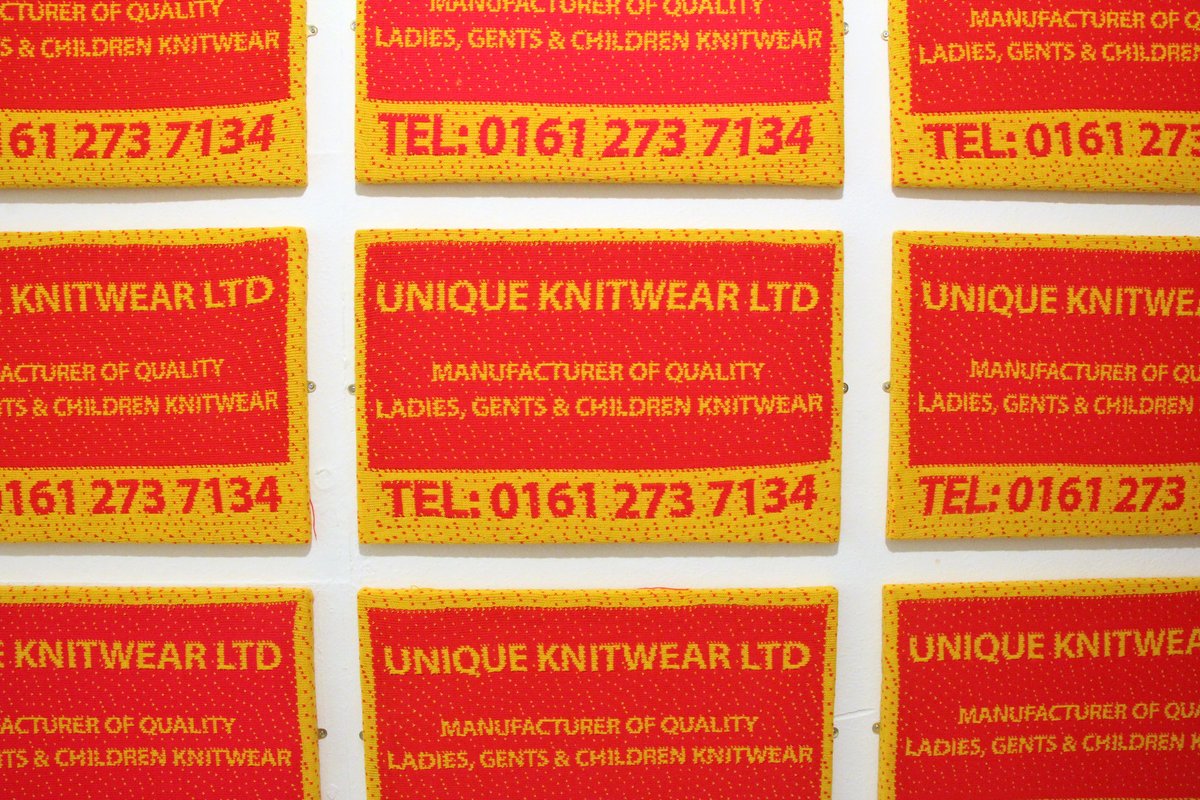 sorry, it was Fait Accomplis that was in Progress. The portraits were part of UNIQUE EDITIONS, which featured many works and collaborations with the knitting factories  https://www.flickr.com/photos/39554118@N08/sets/72157674814808161