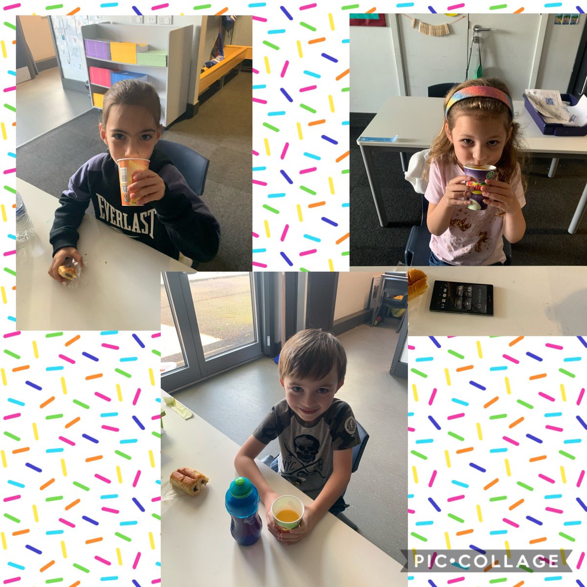 MrsUnderwood8's tweet photo. Saying goodbye to our wonderful Y1 children @KbaPrimary this morning with a special 🌈 breakfast! Thank you for being so amazing this year, especially over the last few months. I’m so proud of you all! ♥️ @MrsONeillKBA @DinoDiSalvo @Ciach3 @KBuccleuchA #year1 #ks1 #proudteacher https://t.co/WcldD9wdgo