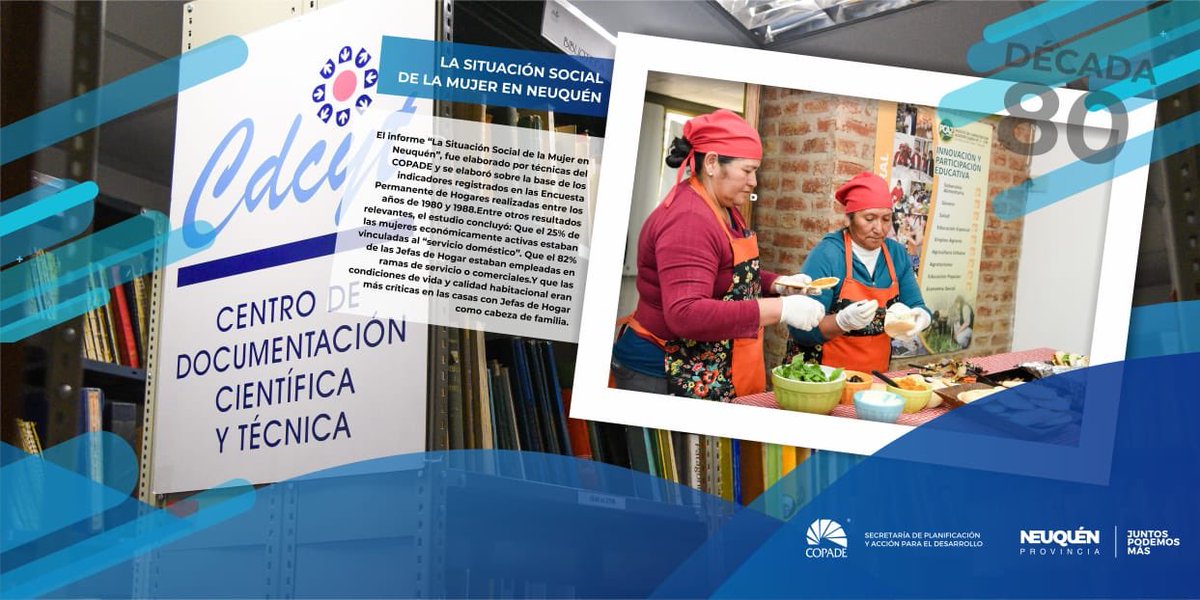 En los '80 técnicas del <a href="/COPADEneuquen/">COPADE</a> elaboraron un exhaustivo informe titulado "La situación de la mujer en Neuquén". Invito a su lectura y analizar los resultados en función de nuestra situación actual.

¿Qué cambió y cuanto nos falta? Leo su opinión.

copade.gob.ar/Pub.Detalle.as…