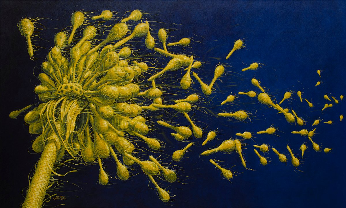 nettculture's tweet photo. Amazing paintings from Atlanta based painter Alexi Torres at https://t.co/jSxDVTQ1aB "Eternal Wish", oil on canvas, 54 x 90", 2020, © Alexi Torres #art #AlexiTorres #painter #EternalWish https://t.co/3BcCFiIxxh