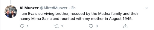 AuschwitzMuseum's tweet image. One of the reasons we are on @twitter is a moving moment like this... ⬇️