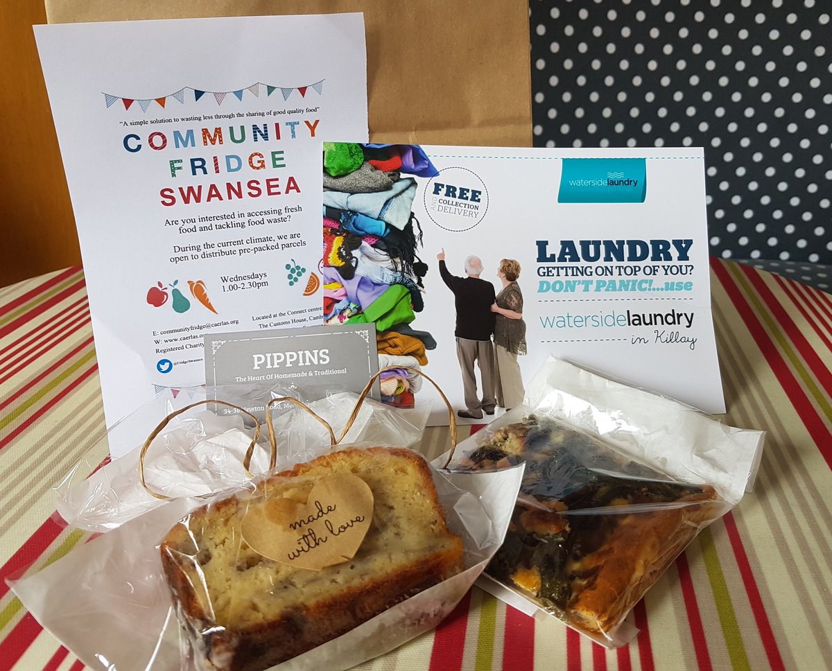 WatersidLaundry's tweet photo. 35 food parcels of #bananabread and a vegetable puff pastry tart delivered to sheltered accommodation in #Sketty #Swansea #lovefoodhatewaste #zerowaste https://t.co/4319S8du1d