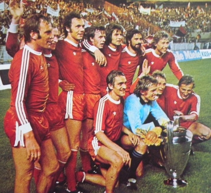 They won it in 1974 under Lattek, beating Atletico Madrid 4-0 in a replay after a 1-1 draw. The other 2 in 1975 and 1976 were won under coach Dettmar Cramer as Bayern defeated Leeds United 2-0 and ASSE 1-0.