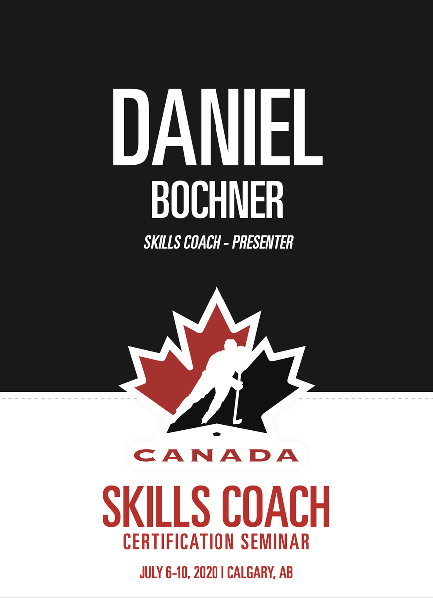 Thank you to <a href="/HockeyCanada/">Hockey Canada</a> for the privilege of presenting at The National Skills Coach Certification Seminar. I appreciate the attentiveness of the attendees and hope I was able to provide value in your future coaching endeavours.