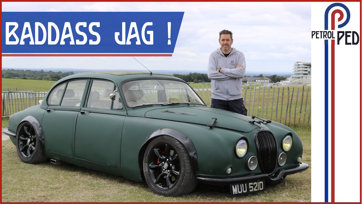 petrol_ped's tweet photo. Could this be the coolest Mk2 Jag in the world ?! A straight pipe Supercharged V8 from an XJR certainly makes it the loudest 😂😂😂 To damage your speakers CLICK HERE...https://t.co/NsM5p8NidF #Mk2Jag https://t.co/Un3M5bpmHs
