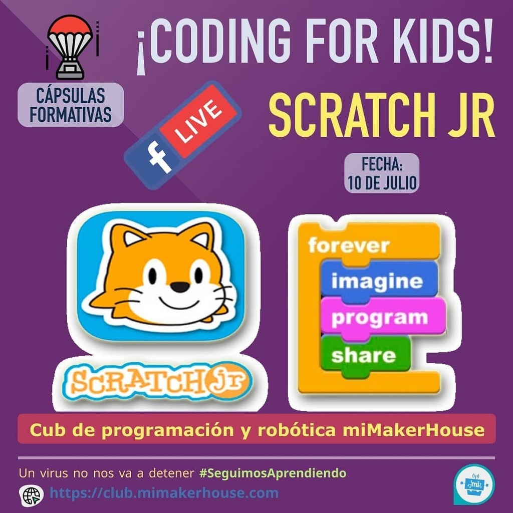 MakerMayita's tweet photo. Los espero esta tarde para hablar de scrach jr y como programar en tu tablet... 😁😁😁

#SerMakerEsGenial https://t.co/PdvHKjQ0NH