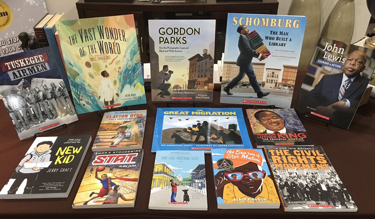 MrCrawfordEDU's tweet photo. The @Scholastic Rising Voices Library collections have arrived. Our 3-5 grade virtual book clubs will start in September. Click link in bio to enroll. 👨🏽‍💻📚@ScholasticEd @JoyceJamerson 
#LeadersAreReaders #educatio #books #reading #literacy #diversity #inclusion #culture https://t.co/BVN5UzrOUt