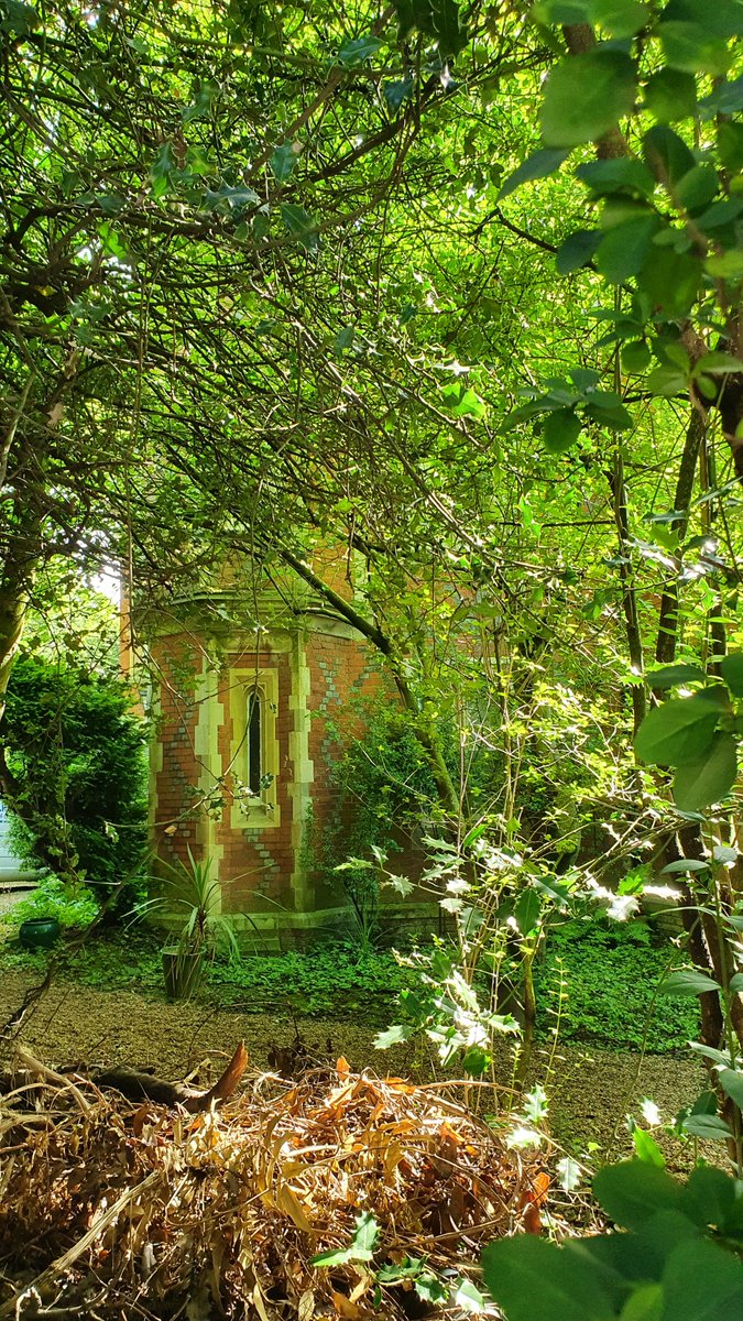 To the very top of Kirkdale - glimpses of Eliot Lodge, once the home of a successful manufacturer of iron fire escapes...