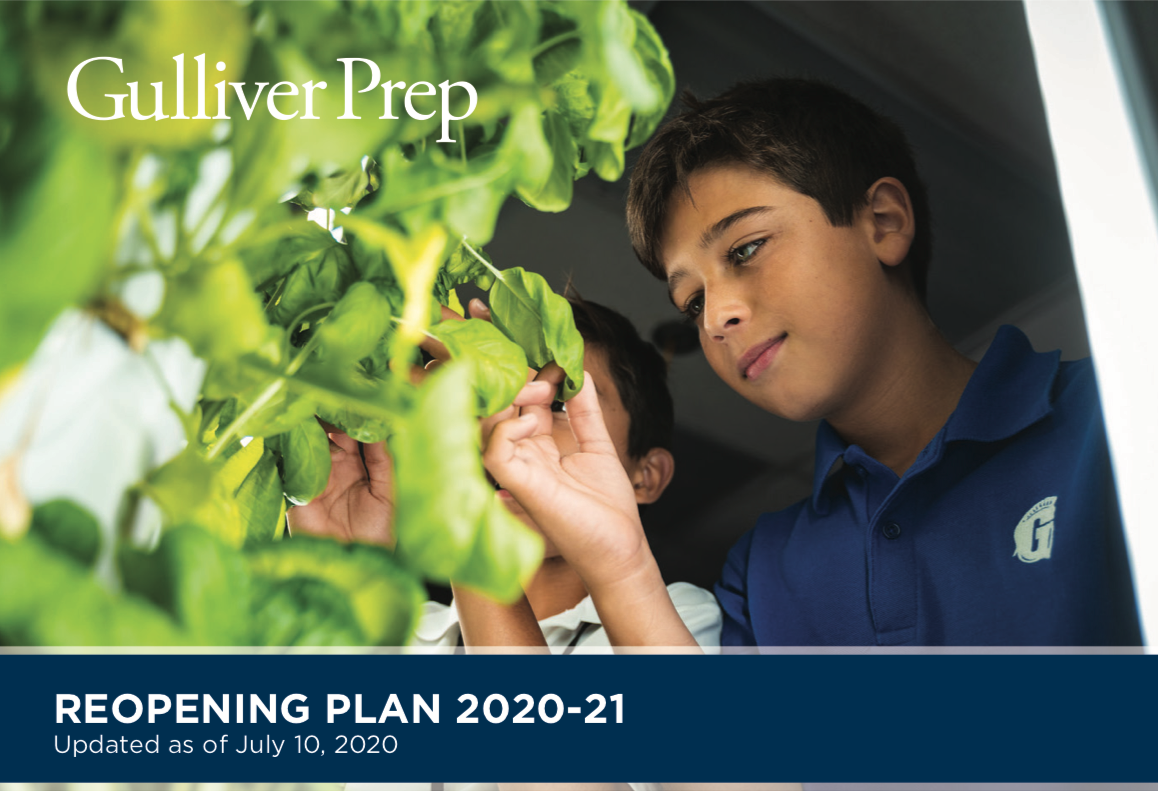 Check out our reopening plan for the upcoming school year at gulliver.life/reopening.