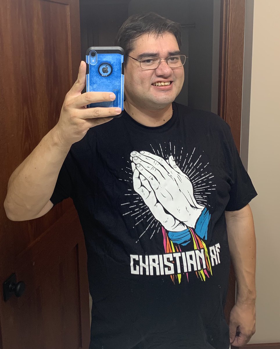 FatherGuillermo's tweet photo. @youngbucks Just got the #ChristianAF shirt! https://t.co/td3d1x3BzW