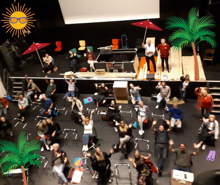 GOOVNieuws's tweet photo. GOOV wenst iedereen een fijne (zonnige) zomervakantie! In augustus starten we weer met de repetities voor #DeProducers 💃🌞#zomer2020 #vakantie https://t.co/SkNZ3ruwx1