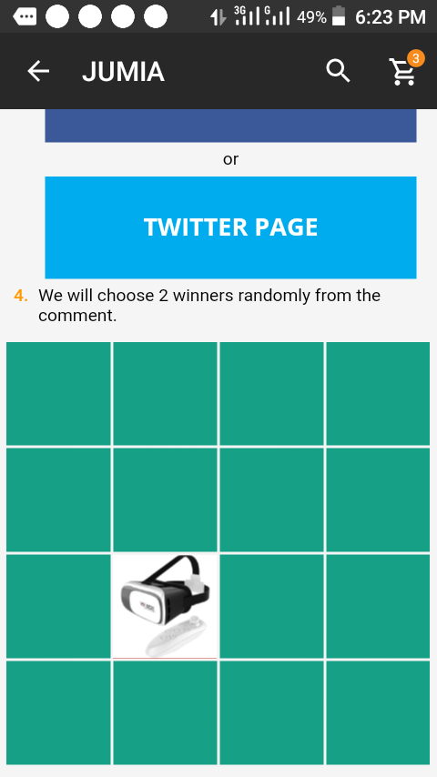 Tamokay2's tweet photo. @JumiaNigeria Thank you jumia https://t.co/P3ruz8Xem3