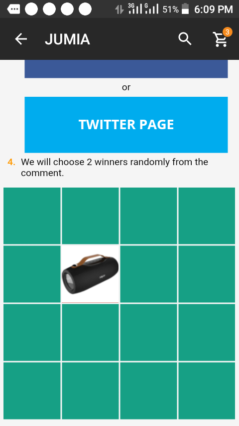 Tamokay2's tweet photo. @JumiaNigeria Thank you jumia https://t.co/HaEuI5qFzD