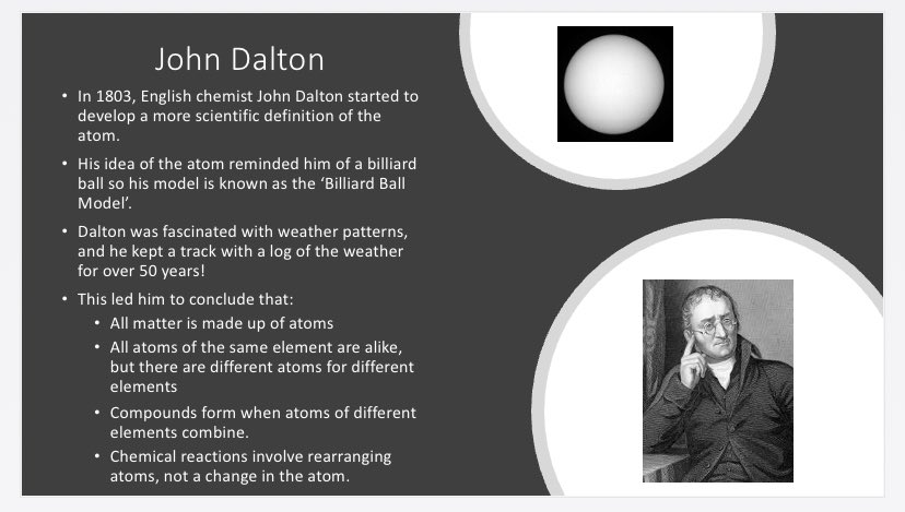 BlueCoatCofE's tweet photo. Katie has been working really hard on her physics work on atomic theory! These are just a few of her excellent PowerPoint slides #BCscience https://t.co/htmDXWeJIp