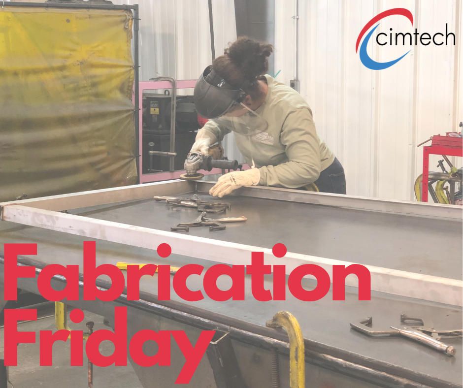 OfficialCimtech's tweet photo. This week for #FabricationFriday we are celebrating our team member, Trisha. Thank you for all the great fabrication work you do, we are grateful to have you as part of the team.
#Cimtechstrong #makeithappen #manufacturing #hereforyou https://t.co/sgoxrWqW8x