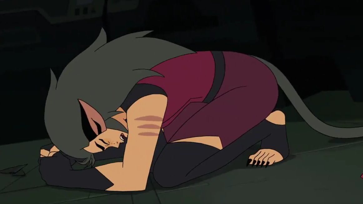 the way s4 catra and s3 azula get what they’ve wanted, absolute power, and it is their undoing. they both reach this goal and in the process alienate absolutely everyone around them. they look around and realize they have no one anymore. no one they love, no one they trust.