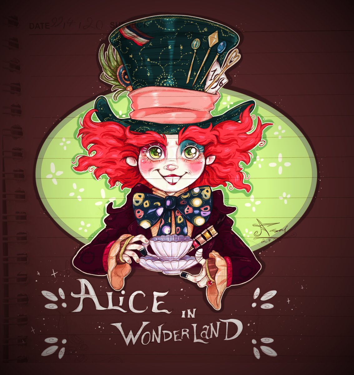01_ReihanehDraw's tweet photo. Mad Hatter doodle!🎩🪡
(cuz why not?;)
#madhatter #mad #hatter #jhonnydepp #AliceInWonderland #Alice #AliceMadnessReturns #TimBurton #Disney #fanart #FanArtFriday #digitalart #cute #ArtistOnTwitter #art #doodle #tea #teatime #English #stitchday #curlyhair
#ThankYou #for100 https://t.co/pbbxq8XqIR