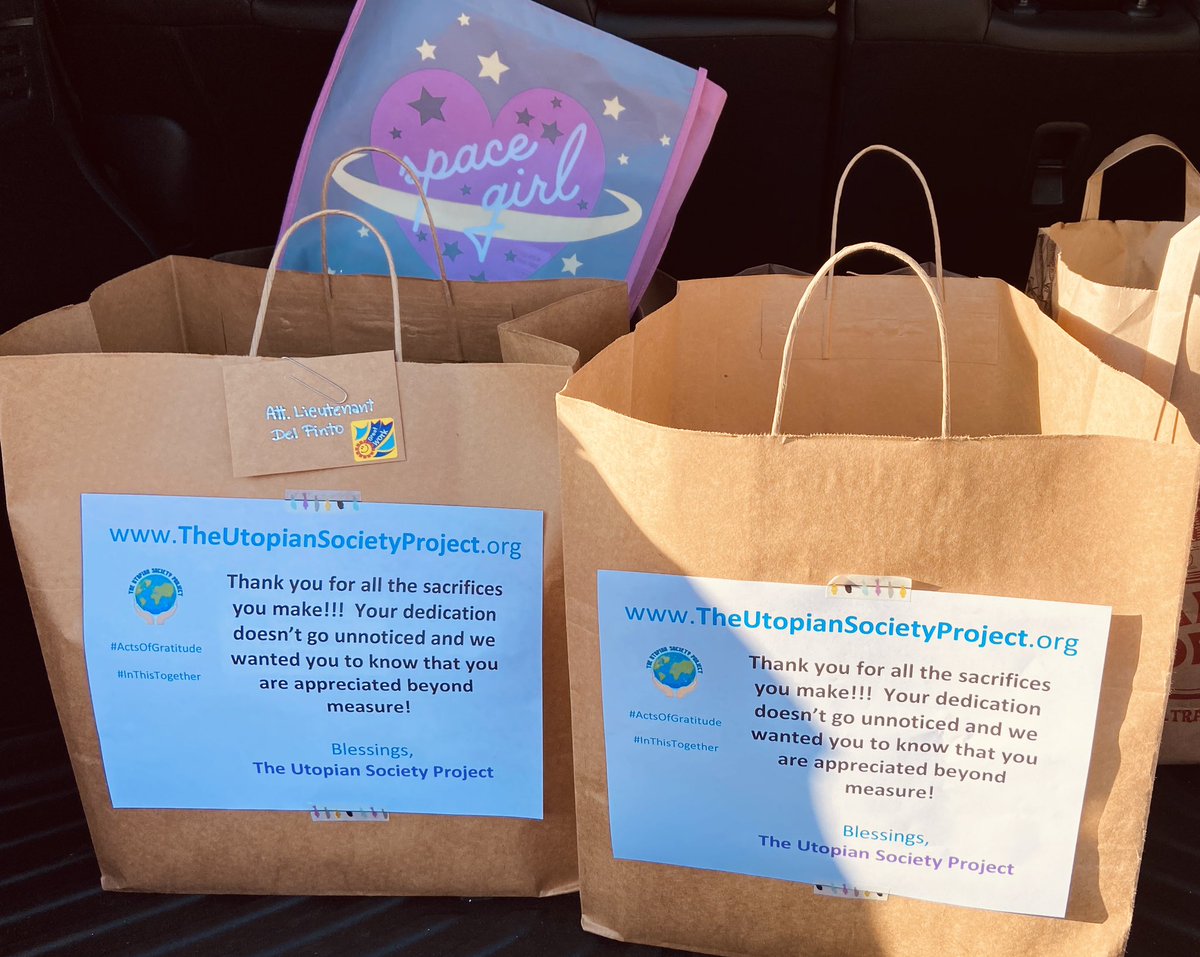 _UtopianSociety's tweet photo. Delivered treats ๐ช for the officers at the @LMTLASD and books ๐ for their library โค๏ธ Take time to give back!!! โค๏ธ #KindnessMatters โค๏ธ #ActsOfGratitude โค๏ธ https://t.co/BQr4Kb7geb