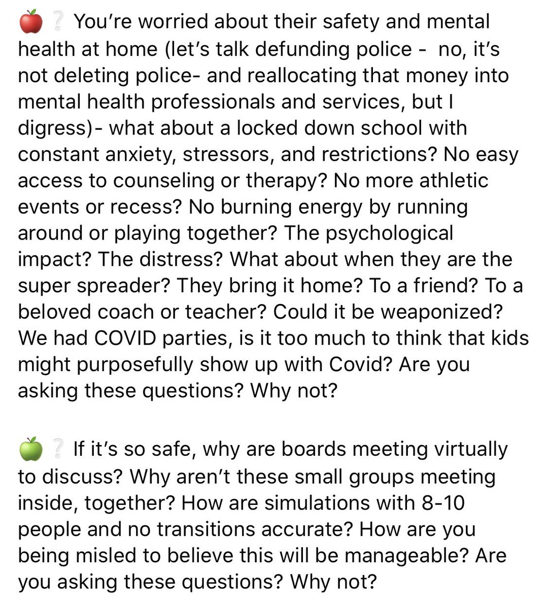 I just have 327 questions that I think  @mocoboe and  @LarryHogan, etc. should be able to answer before we reopen our schools....  #COVID19  #ReopeningSchools  #ReopenSafely  @TheMoCoShow  @CaitlynnPeetz14