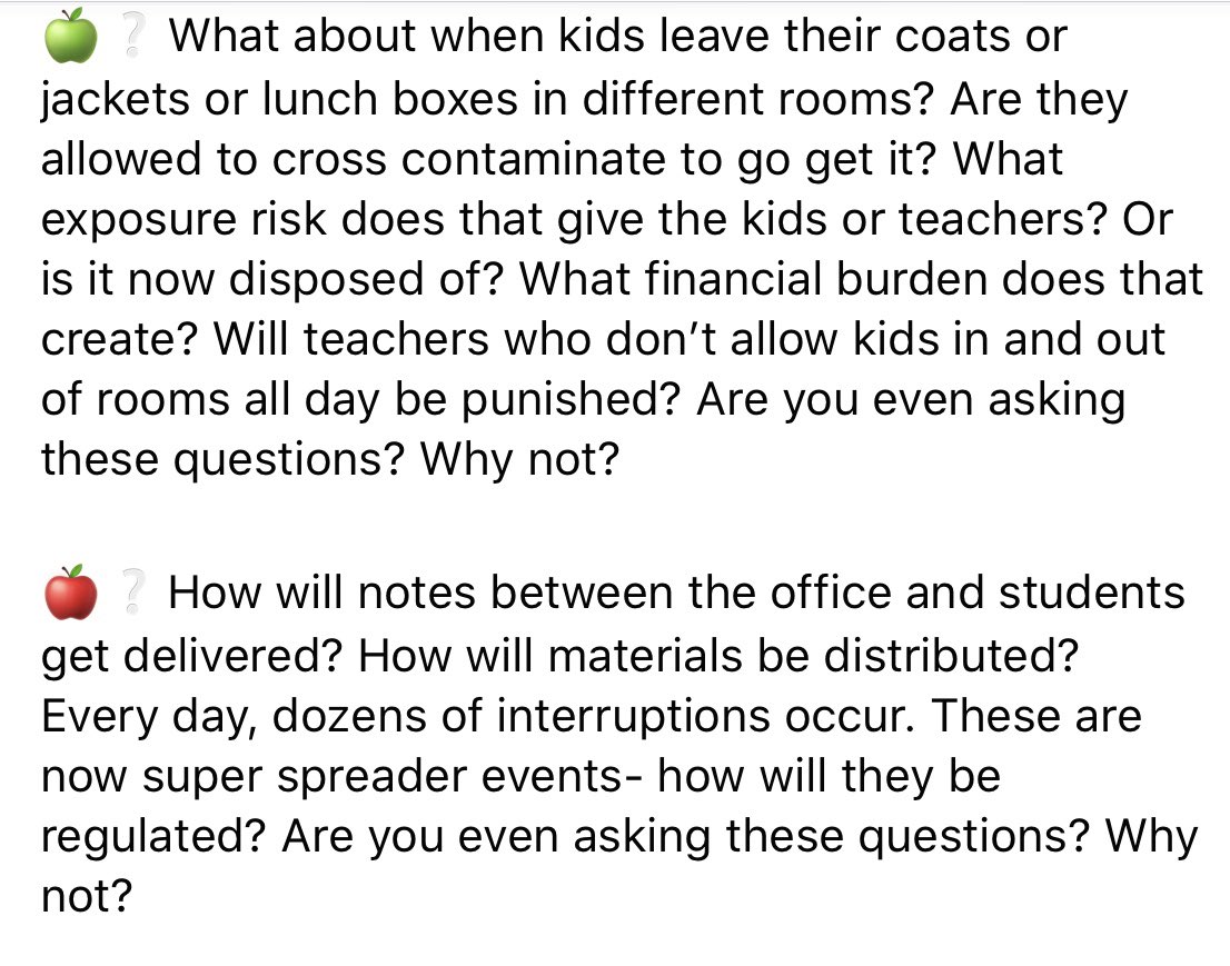 I just have 327 questions that I think  @mocoboe and  @LarryHogan, etc. should be able to answer before we reopen our schools....  #COVID19  #ReopeningSchools  #ReopenSafely  @TheMoCoShow  @CaitlynnPeetz14