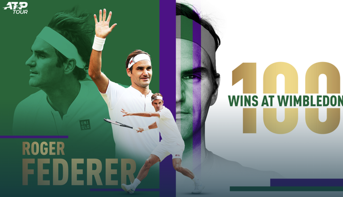 goitiatenis's tweet image. 👏👏¡100 FESTEJOS EN WIMBLEDON! Hace justo un año, Federer llegó a 100 triunfos allí y estos son los únicos con 3 cifras de victorias en un Grand Slam:
✅120 Navratilova - Wimbledon
✅102 Federer - Australia
✅101 Federer - Wimbledon
✅101 Evert - USOpen
✅101 S.Williams - USOpen