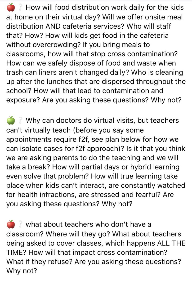 I just have 327 questions that I think  @mocoboe and  @LarryHogan, etc. should be able to answer before we reopen our schools....  #COVID19  #ReopeningSchools  #ReopenSafely  @TheMoCoShow  @CaitlynnPeetz14
