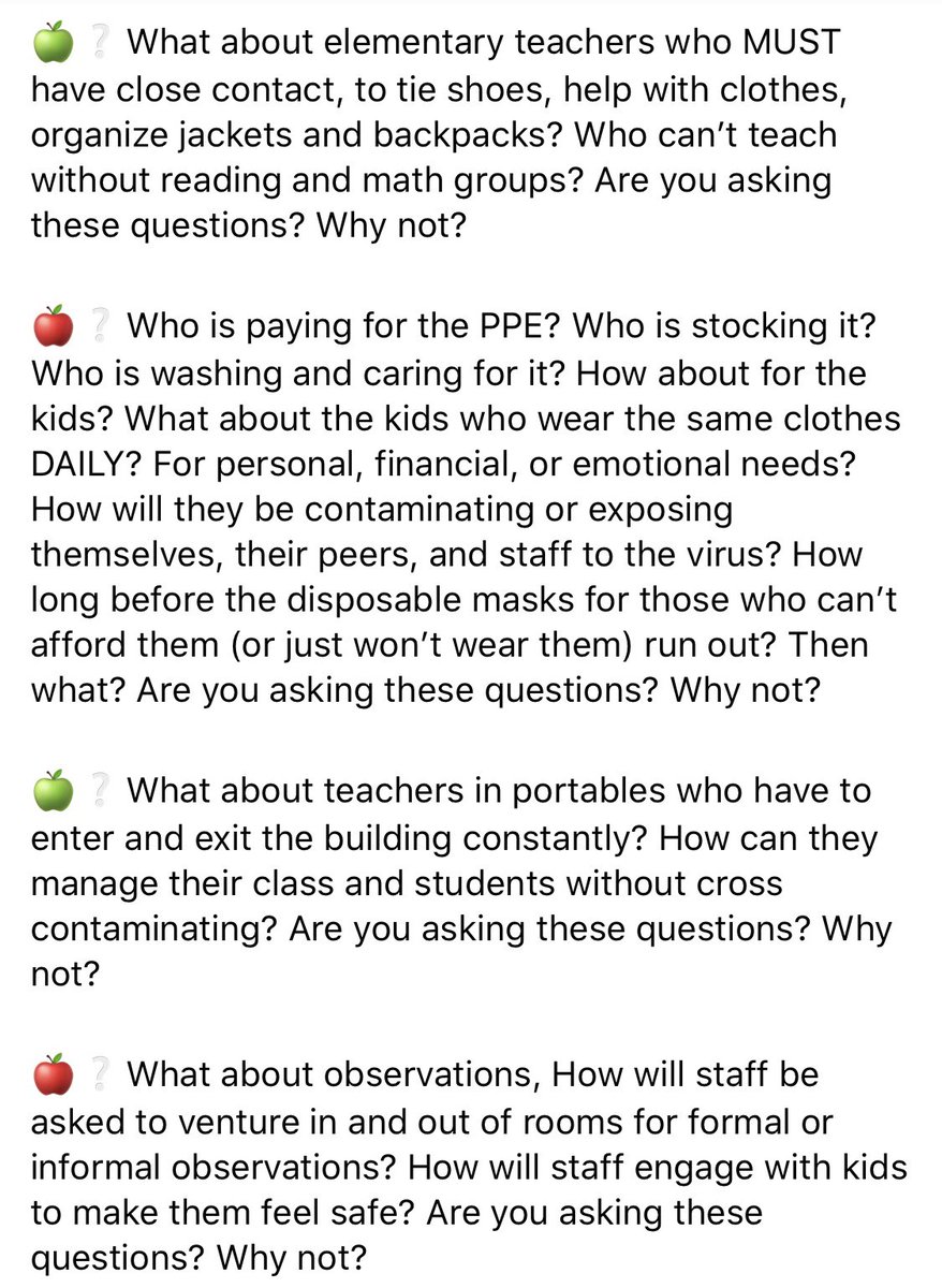 I just have 327 questions that I think  @mocoboe and  @LarryHogan, etc. should be able to answer before we reopen our schools....  #COVID19  #ReopeningSchools  #ReopenSafely  @TheMoCoShow  @CaitlynnPeetz14
