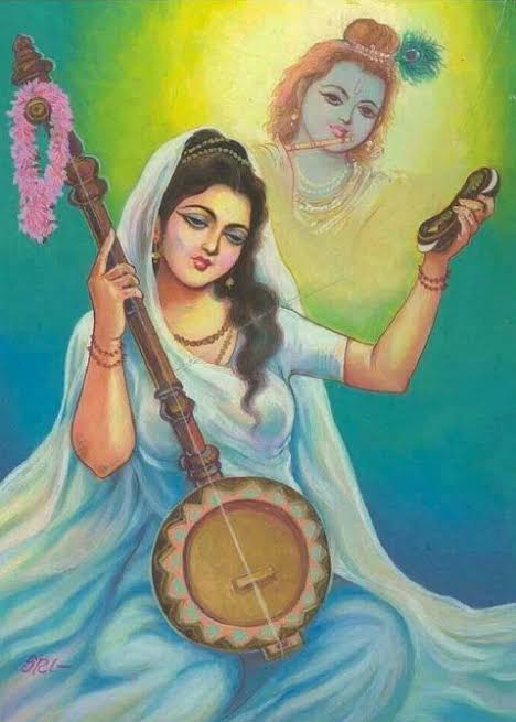 She took to the dangers with a smile and her unflinching faith made her ready to face them all. Inspite of the negative attitude around her, she only thought about her Lord Giridhar. Though she was young, she endured the piercing taunts, sarcastic criticisms of the world bravely.