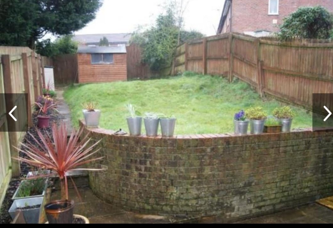 KeelyMcc13's tweet image. My garden slowly getting there, but ruined by these three trees, that are dangerously high and have already destroyed one shed. Please help @cardiffcouncil