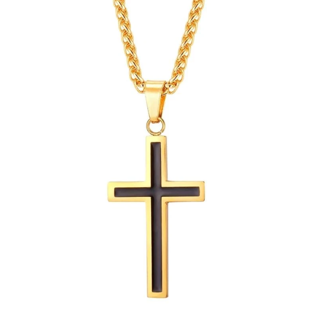 AnnaKorsStore's tweet photo. Cross Enamel Pendant Necklace Stainless Steel Black Gold Color For Men/Women Religious Christian Jewelry Christmas Gifts

#blackcrossnecklace #crossnecklace #crossnecklaceforwomen #girlscrossnecklace #stainlesssteel

Current Price: $30.99 USD

Buy Now: https://t.co/ymAFqq859e https://t.co/7R7geB3P54