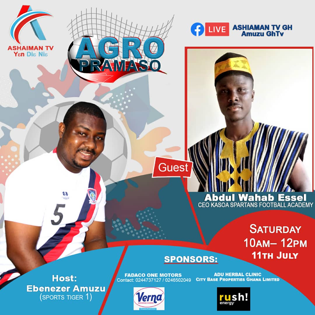make time to watch this show coming this Saturday
#TheSoccerWarriors
#STSC
#YaRahman
#FLS
#KASFA
#TM