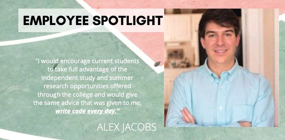 Meet Alex, a software engineer at Catalytic developing analytics for our life sciences customers.  Alex has done amazing work since joining our Engineering team and was recently highlighted in a post about Data Science alumni from <a href="/CofC/">College of Charleston</a>. becatalytic.co/2OgjjVb #EmployeeSpotlight