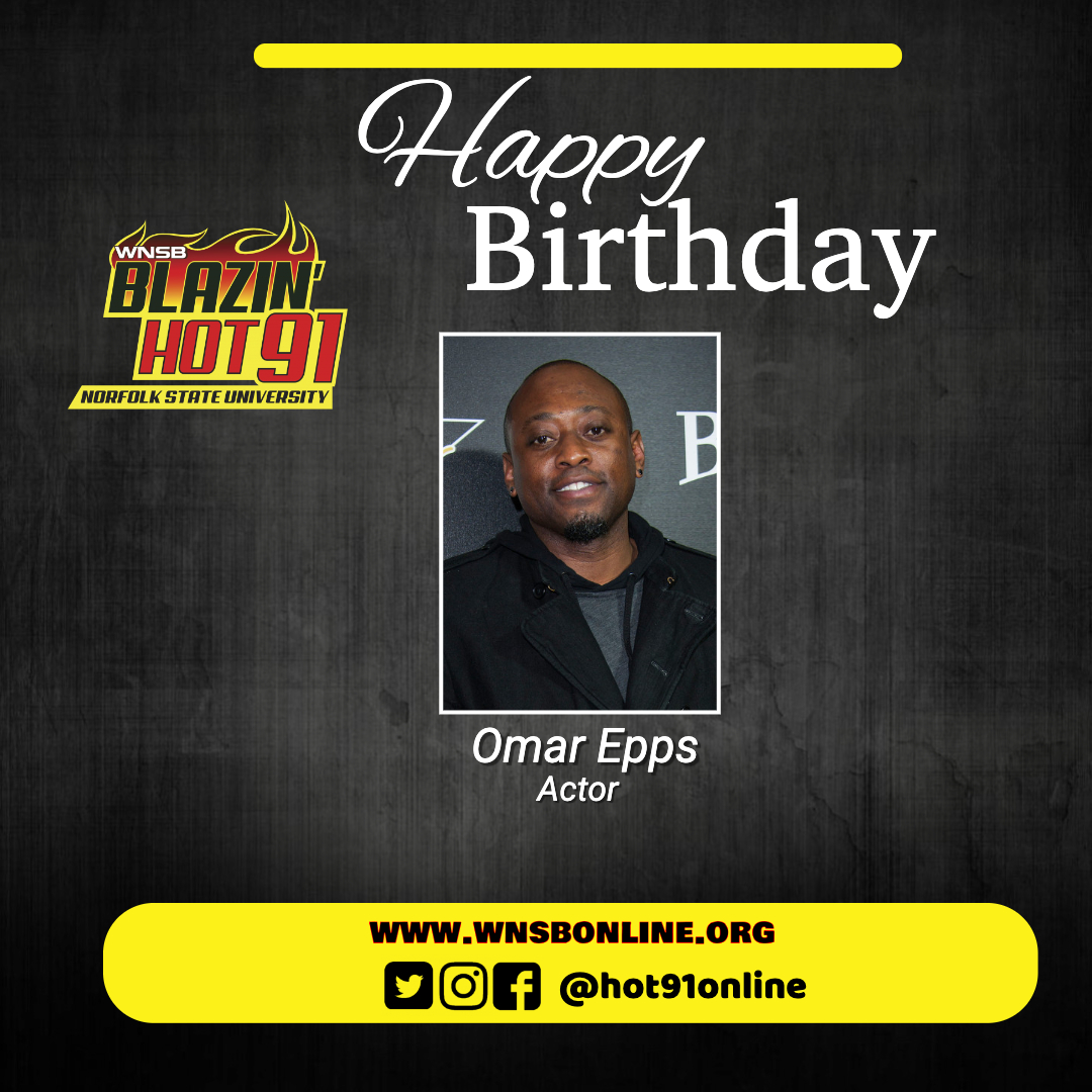 Happy Blazin\ Hot Birthday to Omar Epps  
