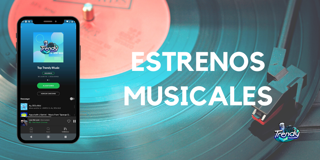 #EstrenosMusicales
Música, más música y un playlist con lo estrenos musicales que la semana nos dejo, muy variado, muy #trendy 
🎶 open.spotify.com/playlist/4KES8…