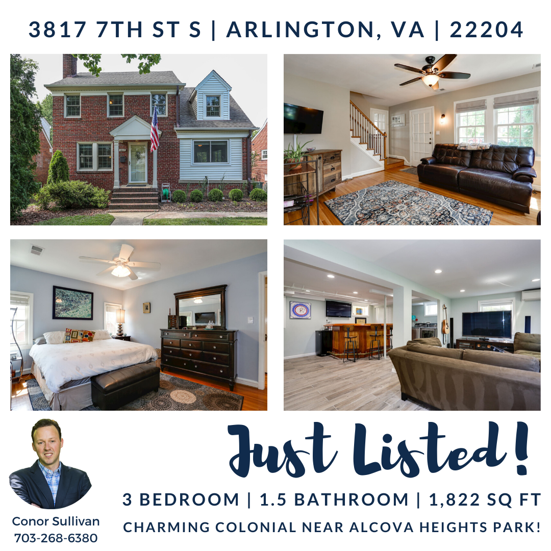 TSRhomes's tweet photo. ⭐ JUST LISTED ⭐ Charming, expanded brick colonial home in South Arlington, just around the corner from Alcova Heights Park! 

🏠Open House! Sat &amp; Sun 1-4pm

#justlisted #newlisting #openhouse #arlingtonrealestate #threestonesresidential #tsrhomes #listwithtsrhomes https://t.co/ySlPvCAdLE
