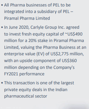 6/ AP Message contdPharma•Revenue growth of 15% CAGR in 9 yrs•EBITDA margin at 26%, EBITDA crossed ₹1,400 Crores in FY2020.•Continued strong focus on Quality and Compliance.•Raising strategic growth capital