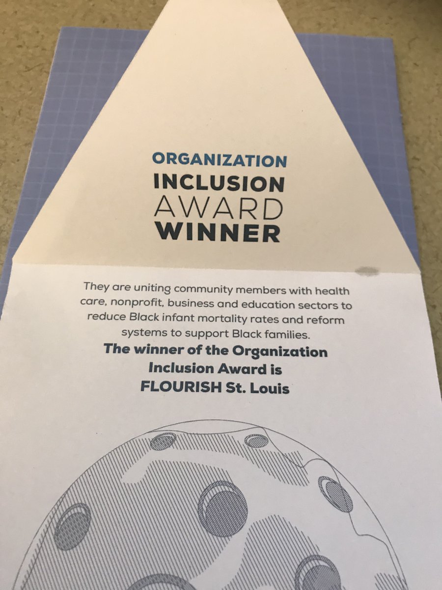We're honored to be named the Inclusion Award Winner at LaunchCode's Moonshot Awards today! We're grateful for the opportunity to recognize all those who have been part of this journey to reform systems to better support Black moms, babies and families in St. Louis.