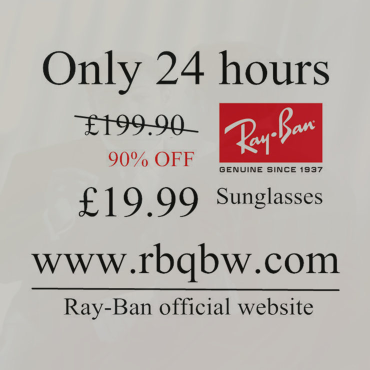 Ray ban website: rbqbw.com