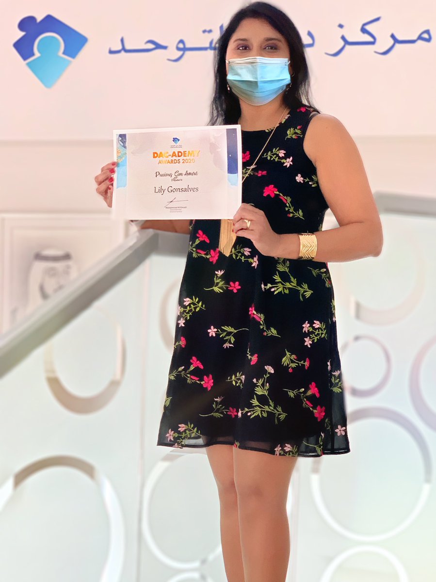 lilylloyds's tweet photo. truer than ever been an amazing “after #COVID19” #School year @Dubai_Autism much to my delight honored with Precious Gem #Award in recognition of providing best of the best in #DistanceLearning during nationwide #Dubai #Schools shutdown @KHDA #TeacherLife #lovemyjob #Teacher #UAE https://t.co/Kxf7AbipB6