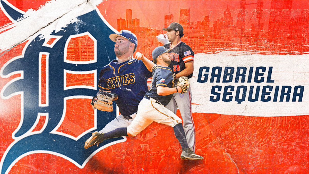 Happy to finally announce that I have signed with the Detroit Tigers 🔥🐅 
Beyond blessed for this opportunity and much love to all of my teammates, my parents and coaches for everything they have done for me ❤️ <a href="/NAIABall/">NAIA Ball</a> <a href="/StCloudRox/">St. Cloud Rox</a> <a href="/TxWesBaseball/">TxWes Baseball</a> 
Photo edit: <a href="/GotDunks21/">Conner Darnell</a>