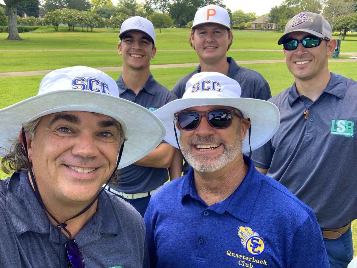 EricRicheyVSN's tweet photo. Great times today @SCC_Comets Ray Laiche Memorial Golf Tournament at Riverlands Golf Club in Laplace.
Hanging w/the Borgeois family and friends. #aLongBallHitters 💪
Thanks 🙏 https://t.co/4wk2PMCVwn
