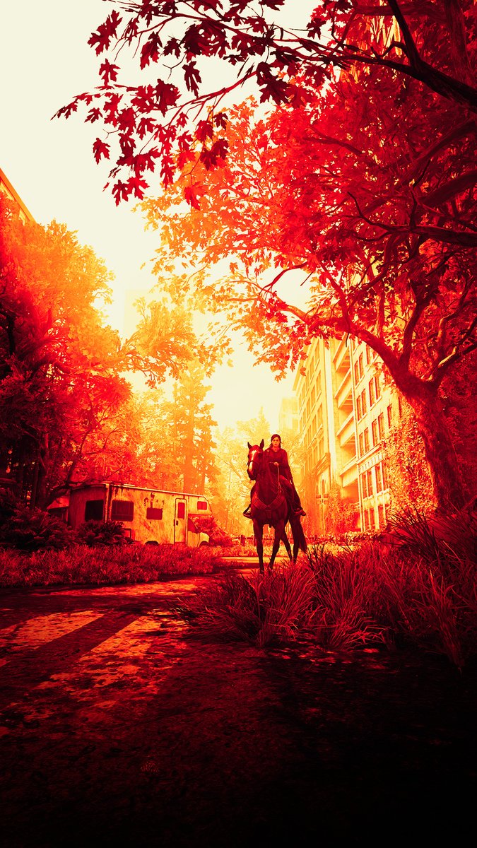 The Last of Us 2 (PS4 photo mode)Phone background mini-thread01 // Colors