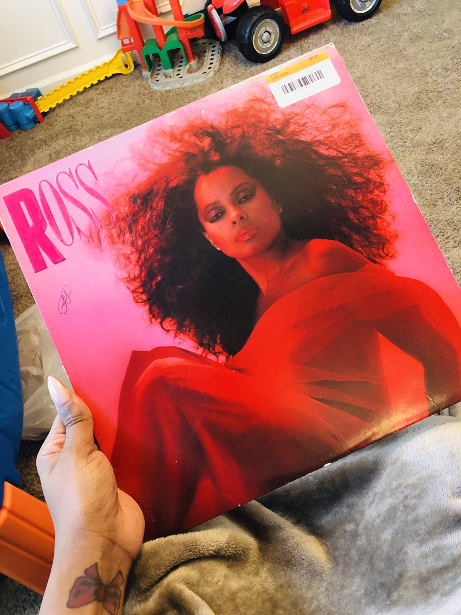 Diana Ross. Ross. On vinyl. $$7.95