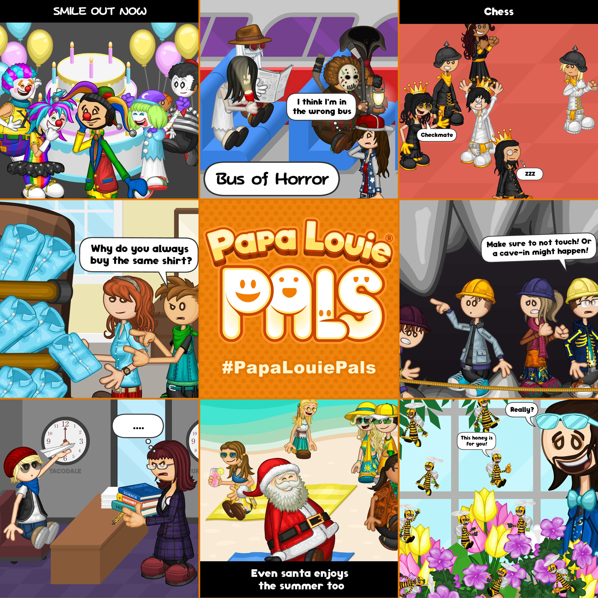 Papa Louie Pals: Posing your Pal « Preview « Flipline Studios Blog